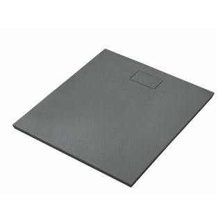 Душевой поддон WasserKRAFT Elbe 74T22 100x90 см чёрный матовый