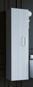 Пенал Armadi Art Vallessi Avangarde Linea 120см белый/хром 845-WCR