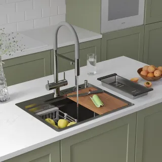 Кухонная мойка Roxenbath Stage 60 560250-60 сатин