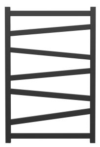 Полотенцесушитель водяной Point Феникс PN15158B П7 50x80см чёрный