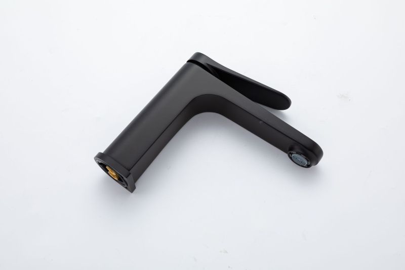 Смеситель для раковины Gappo G1010-6 чёрный Смеситель для раковины Gappo G1010-6 чёрный