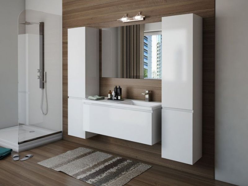 Пенал подвесной Эстет Dallas Luxe ФР-00001945 П 40см белый Пенал подвесной Эстет Dallas Luxe ФР-00001945 П 40см белый