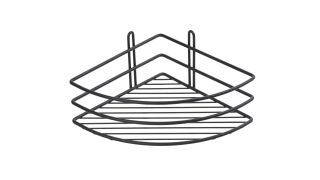 Полка Fixsen угловая одноэтажная черная (FX-710B-1) Полка Fixsen угловая одноэтажная черная (FX-710B-1)