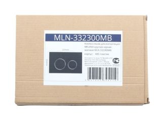 Кнопка смыва Melana MLN-332300MB чёрный матовый Кнопка смыва Melana MLN-332300MB чёрный матовый
