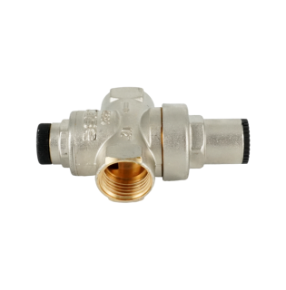 Редуктор давления, ELSEN, поршневой, 1/2, В, давление на выходе, бар-1-5,5, PN, бар-16, T°C -130, EPR01.1212, латунь, с компенсированным седлом