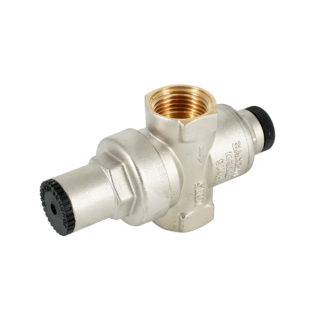 Редуктор давления, ELSEN, поршневой, 1/2, В, давление на выходе, бар-1-5,5, PN, бар-16, T°C -130, EPR01.1212, латунь, с компенсированным седлом