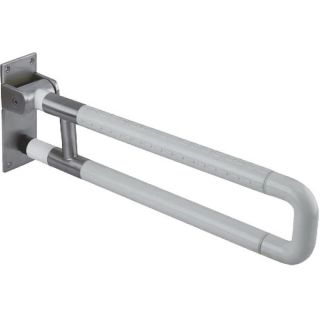 Откидной опорный поручень для унитаза Creavit TB302 70 см белый