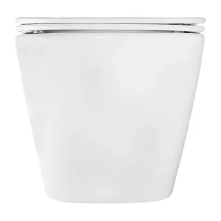 Унитаз подвесной Azario Esconda AZ-2805E безободковый с микролифтом белый