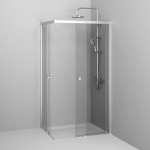 Душевой уголок Am.Pm X-joy W94G-403-100280-MТ1К 100x80 см без поддона хром матовый