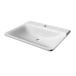 Раковина мебельная AQUAme Solo 08.60/W/RL 60 см белый