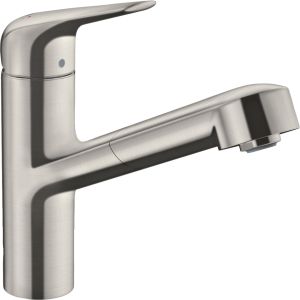 Смеситель Hansgrohe Focus M42 71814800 для кухни сталь