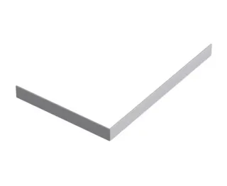 Экран для поддона Good Door ЭЛ00184 160x80 см графит