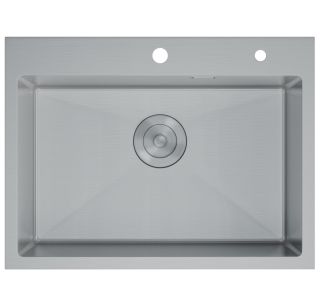 Кухонная мойка D&K DKS605004 60см сатин Кухонная мойка D&K DKS605004 60см сатин