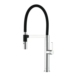 Смеситель для кухни AQUAme Cucina AQM9904CR с гибким изливом хром