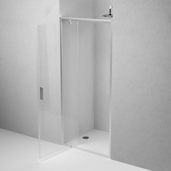 Душевая дверь в нишу Am.Pm Gem W90G-90-1P-MT 90 см хром матовый