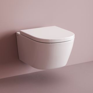Унитаз подвесной Am.Pm Libre C601900SC Aquaspin с сиденьем микролифт белый