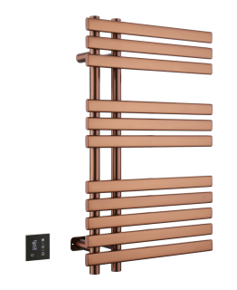 Полотенцесушитель электрический Boheme сухой VENTURO COPPER BRUSHED брашированная медь