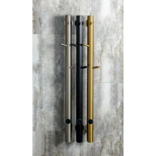 Полотенцесушитель электрический Boheme OAK BLACK черный матовый