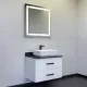 Тумба с раковиной Comforty Амстердам 75 00-00013775 подвесная Белая