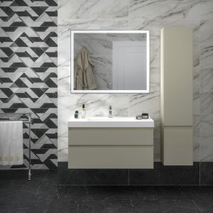 CU.wb.100 Раковина CUBO 100 см с крепежом