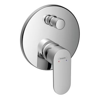 Смеситель для ванны с душем Hansgrohe Rebris S 72466000 хром глянцевый Смеситель для ванны с душем Hansgrohe Rebris S 72466000 хром глянцевый