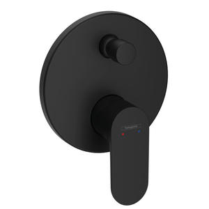 Смеситель для ванны с душем Hansgrohe Rebris S 72466670 черный матовый