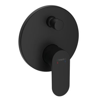 Смеситель для ванны с душем Hansgrohe Rebris S 72466670 черный матовый Смеситель для ванны с душем Hansgrohe Rebris S 72466670 черный матовый