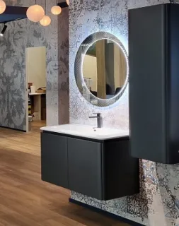 Тумба под раковину Cezares Stylus 55227 94 см тёмный графит