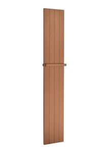 Полотенцесушитель электрический Boheme Flat 725-BRB 25x150 см брашированная бронза