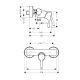 Смеситель Hansgrohe Тalis S New 72600000 для душа