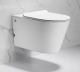 Подвесной унитаз с инсталляцией Cerutti SPA Argentera Aria Pulse CT7279 с функцией импульсного смыва белый