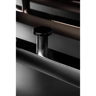 Полотенцесушитель электрический Boheme 2-трубы квадратный CHROME хром