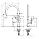Смеситель Hansgrohe Talis M54 220 72804800 для кухни