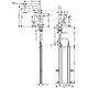 Смеситель Hansgrohe Talis M54 72809000 для кухни с вытяжным изливом Смеситель Hansgrohe Talis M54 72809000 для кухни с вытяжным изливом