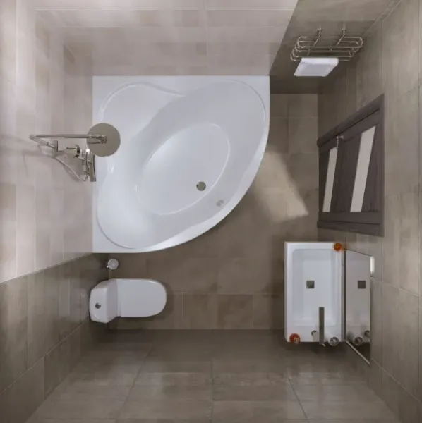 Акриловая ванна Triton Грация Щ0000048443 140 см на Х-каркасе белый