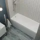 Акриловая ванна Triton Прага Щ0000049393 180x80 см на Х-каркасе белый