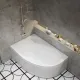 Акриловая ванна Triton Мари Щ0000046667 правая 170x110 см на Х-каркасе белый