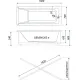 Акриловая ванна 1ACReal Тори Щ0000044550 160x70 см на Х-каркасе белый