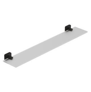 Полка стеклянная Kludi Vela S 25973N2 60 см сталь оружейная брашированная