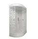 Душевая кабина Triton Коралл Щ0000061818 правая 120x80 см профиль белый стекло мозаика
