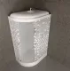Душевая кабина Triton Коралл Щ0000061818 правая 120x80 см профиль белый стекло мозаика