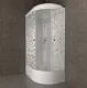 Душевая кабина Triton Коралл Щ0000061819 левая 120x80 см профиль белый стекло мозаика