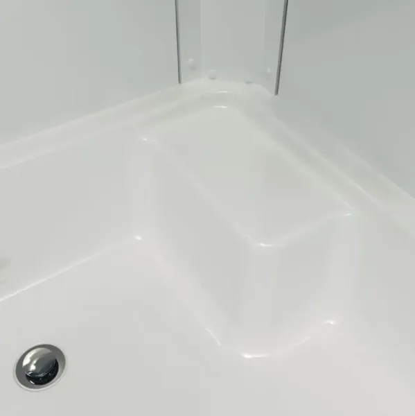 Душевая кабина Triton Коралл Щ0000061820 правая 120x80 см профиль белый стекло мозаика