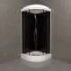 Душевая кабина Triton Нова Щ0000062583 88x88 см профиль чёрный стекло тонированное