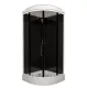 Душевая кабина Triton Нова Щ0000062583 88x88 см профиль чёрный стекло тонированное