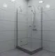 Душевой уголок Triton Брава Щ0000054195 120x80 см профиль хром стекло прозрачное