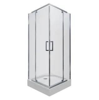 Душевой уголок Triton Каппа Щ0000054221 90x90 см профиль хром стекло прозрачное Душевой уголок Triton Каппа Щ0000054221 90x90 см профиль хром стекло прозрачное