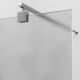 Душевая перегородка WasserKRAFT Rur 30W44-TXG 1000 см профиль хром стекло текстурное
