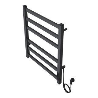 Полотенцесушитель электрический Azario Palermo AZ83901G 50x60 см графит