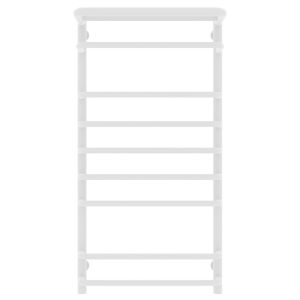 Полотенцесушитель водяной Laris Стандарт 73208013БМ с полкой П9 50x100см белый матовый
